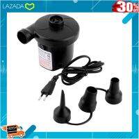 .ของขวัญ Sale!!. เครื่องสูบลม ที่สูบลมไฟฟ้า 3 หัว electric pump 3 in 1 (สีดำ [ โปรโมชั่นสุดคุ้ม ลด 30% ].