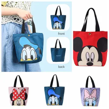 Disney Mickey New Women's Bag Luxury Brand Women's One-shoulder Messenger  Bag Cartoon Fashion High Quality Fashion Handbag
