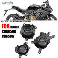 CBR650R รถจักรยานยนต์ฝาครอบเครื่องยนต์กรณีการป้องกันสำหรับกรณี GB แข่งสำหรับฮอนด้า CBR650F CB650F CB650R เครื่องยนต์ครอบคลุมป้องกัน