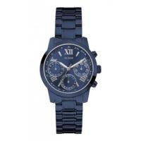 นาฬิกาข้อมือผู้หญิง GUESS Mini Sunrise Blue Dial Blue Bracelet Ladies Watch W0448L5 สายสแตนเลส ตัวเร