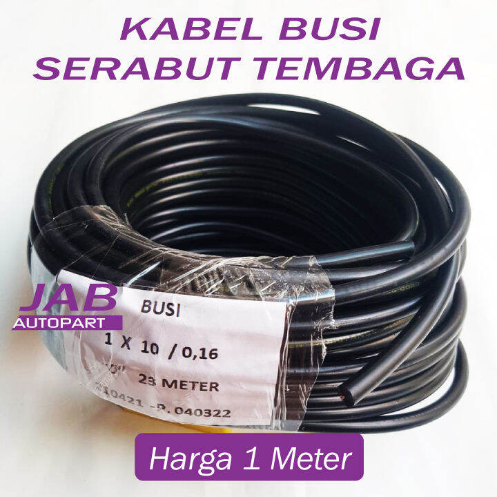 Meter Kabel Busi Serat Tembaga Lazada Indonesia