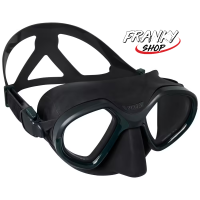 หน้ากากดำน้ำยิงปลาแบบเลนส์คู่ หน้ากากดำ  Dual Lens Snorkeling Diving mask small