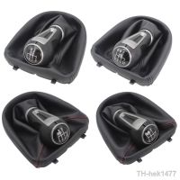 【hot】☎✈  5 / 6 Speed Car Stick Shift Knob With Leather Boot 2006 2007 2008 2009 2010 2011 2012