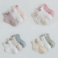 ☾♦  New 3Pairs/lot Infant Baby Socks Winter Autumn Baby Socks for Girls Cotton Newborn Baby Boy Socks Toddler Baby Boys Accessories