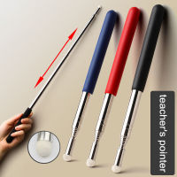 New 1Pcs Retractable Whiteboard Pen Stainless Steel High Quality Touch Teacher Professional Torch 1M Felt Tip Teaching Stick