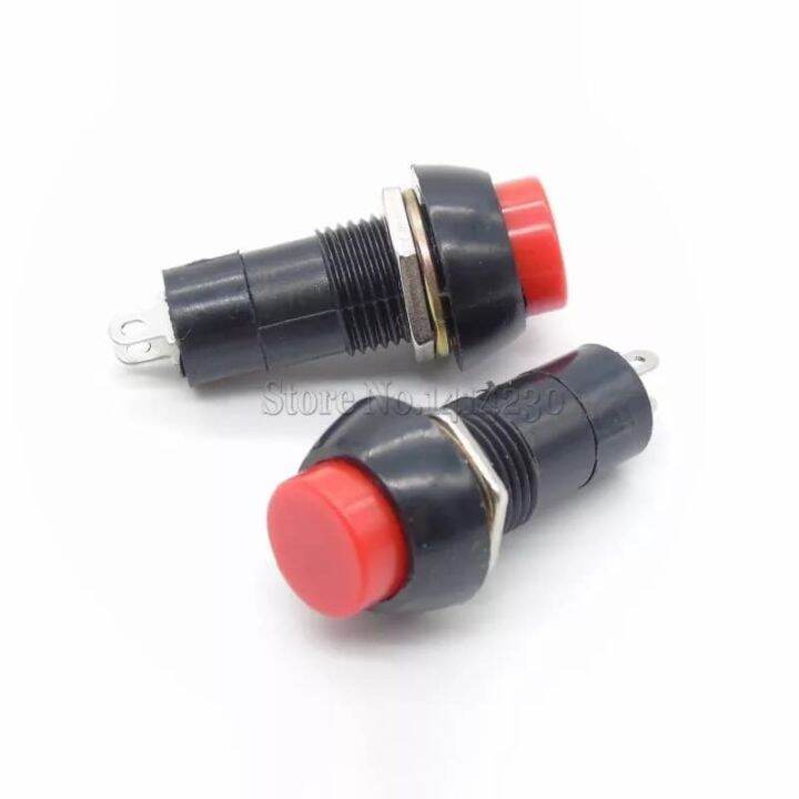 Tombol Push Button PBS11B Merah Push ONOFF LOCK Switch locking