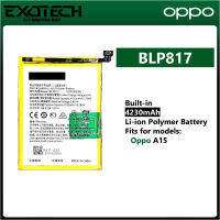 แบตเตอรี่ Battery for Oppo A15 BLP817 +ฟรีไขควง ประกัน6 เดือน