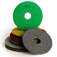 Diamond Hand Sanding Dads Glass Grinding Pad Electroplate Polishing Pads Stone Marble Ceramic Abrasive Sanding Disc Hand Tool