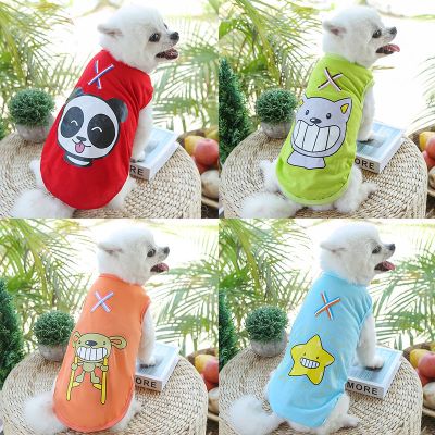 [Fast delivery] Pet vest summer thin Teddy Bichon Pomeranian Corgi Yorkshire Schnauzer cat dog clothes