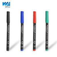 Staedtler (สเต็ดเลอร์) ปากกาเขียนสไลด์ แบบลบไม่ได้ ขนาดเส้น 0.4 mm. Permanant Lumocolor รุ่น 313 S