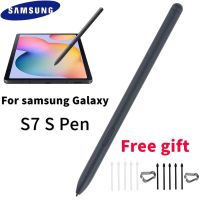 สำหรับแท็บเล็ตเหมาะสำหรับ Samsung สไตลัส S Pen สำหรับแท็บ S6lite S7FE S7 S7plus S8touch การวาดภาพสไตลัสสัมผัสปากกา (ไม่มี Bluetooth) + โลโก้