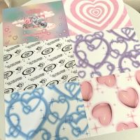 SKYSONIC 12 Sheets 6 Designs A4 Decorative Paper Love Angel Packaging Paper Material Journal Scrapbooking Decor Supplies Set Note Books Pads