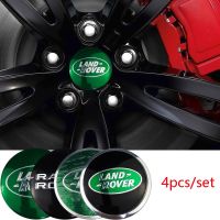 Auto parts 4pcs/set 56mm Wheel Center Hub Stickers for Land Rover Sport Rnage Rover 2 3 4 Freelander 1 Defender Evoque Emblem Automobiles