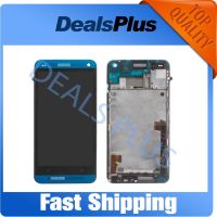 newprodects coming New Replacement For HTC ONE M7 801e Single SIM LCD Display Touch Screen with Frame Assembly