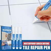 Grout Pen 3pcs Tile Grout Paint Pen Touch-Up Repair Marker Restore And Renew Grout Line Quick Dry Tile Grout Squeeze Tube Pens