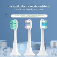 Round Compact Toothbrush Replacement Heads Soft Bristles Sonic Electric Brushes Head For Xiaomi Mijia T300/T500 Brush Head