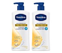 Vaseline Healthy Plus Body Wash Total Moisture วาสลีน เฮลธี้ พลัส บอดี้ วอช โททอล มอยส์เจอร์ 400ml. (2ขวด)