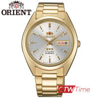 Orient Three Star Automatic นาฬิกาข้อมือผู้ชาย สายสแตนเลส รุ่น AB00002W (หน้าปัดสีเงิน)