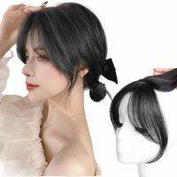 【DT】hot！ Anemone Human Hair Bangs Side Fringe for Middle Part False Clip-in Exrensions Invisible Hairpieces