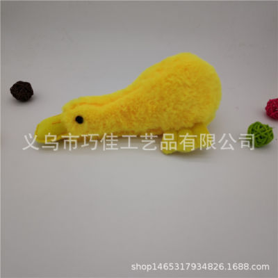 （HOT) ใหม่จุดเป็ดสีเหลืองขนาดเล็กของเล่นสัตว์เลี้ยง ทนต่อการกัด BB เรียกว่า ขนกระต่ายน้อยวัสดุหนาเป็ดเหลืองใหญ่ขายตรง