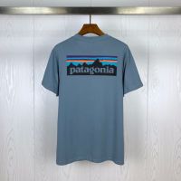 เสื้อยืดแขนสั้นพิมพ์ลายโลโก้ Patagonia 2020 P-6