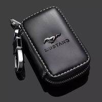 [A Neotype]2021สำหรับ Ford Mustang Shelby GT 350 500 Cobra หนัง Remote Car Key Case ฝาครอบป้องกัน Shell ผู้ถือโลโก้