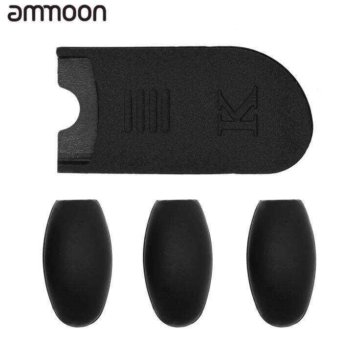 Saxophone Thumb Rest Cushion Palm Key Riser Pads Set Silicone Gel