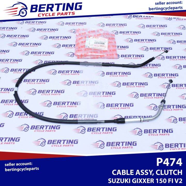 SGP CLUTCH CABLE Suzuki Gixxer 150 FI V2 Genuine 5820042KA0000