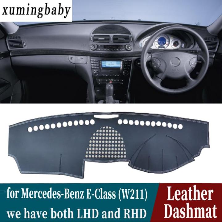 Xuming Leather Dashmat Dashboard Cover Pad Dash Mat Carpet Car Styling For  Mercedes Benz E Class (w211) E220 E200 E300 2003 2008 Lazada