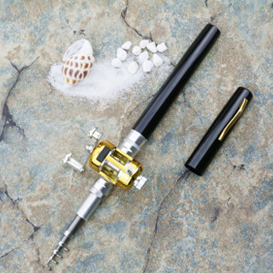 Portable Pocket Telescopic Mini Fishing Pole Pen Shape Fishing Rod