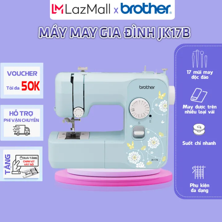 cách xỏ chỉ máy may gia đình