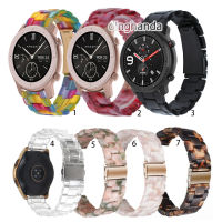 สายเรซิ่น 22 มม. สำหรับ Huami Amazfit PACE / Stratos 2 2S 3/GTR2 GTR 2e /GTR 3 /GTR3 PRO/GTR 47mm /GTR 4/amazfit Bip 5 สมาร์ทนาฬิกาอุปกรณ์เสริมสาย