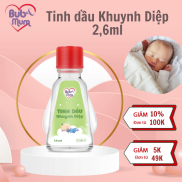Tinh dầu Khuynh Diệp nguyên chất 2,6ml Bub&Mum đuổi muỗi, thơm phòng