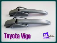 มือเปิดฝาท้ายกระบะด้านข้าง (ซ้าย/ขวา) สีเทา Toyota Vigo  Tailgate Door Handle GRAY Left&amp;Right