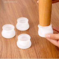 【CW】 4Pcs/lot Silicone Table Foot Cover Protector Feet Round/Square Non-slip Leg Caps Bottom corner Floor safely pad