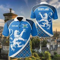 Scotland Bowls Version Unisex Adult Polo Shirt