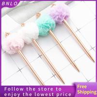 BNLO 3Pcs มี6สี ปากกาลูกลื่นลูกผม คริสตัลเงางาม น่าสนใจและน่าสนใจ ปากกาคริสตัลแวววาว แบบพกพาได้ โลหะสำหรับตกแต่ง ปากกาลูกลื่นรูปมงกุฎ เครื่องเขียนของโรงเรียน