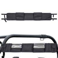U Roll Cage Organizer กันน้ำ U รถเก็บกระเป๋ากันน้ำและทนทาน Roll Bar Overhead Storage Organizer Cargo Bags