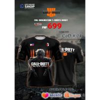 Call of Duty # 4 - Full Sublimation T-Shirt Jersey, Excellent Quality