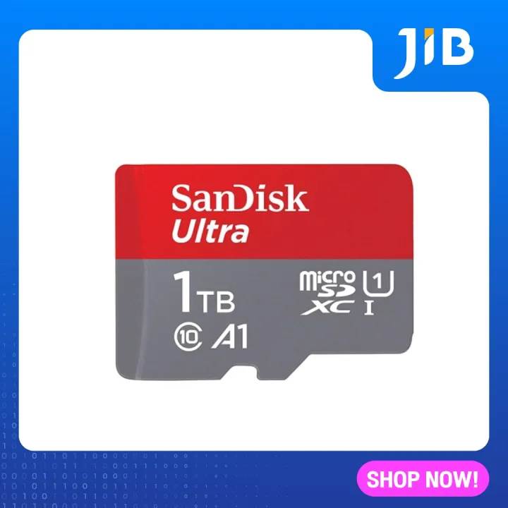 Tb Micro Sd Card Sandisk Ultra Class A Sdsqua T Gn Mn Lazada Co Th