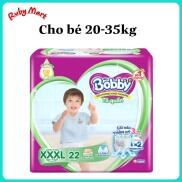 Bỉm Tã quần Bobby Size XXXL 22 miếng Cho bé 20 - 35kg