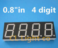 4บิต7 Seg DIP หลอดดิจิตอล0.8 "LED สีเขียว72X26มม. 0.8in หลักจอแสดงผล Led ขั้วบวกทั่วไป