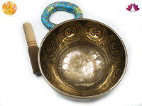 Tibetan Singing Bowl ชามร้องเพลงมาจากทิเบต ขนาด19.5ซม. น้ำหนัก1020กรัม