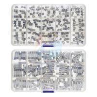 【YF】 15Kinds 150PCS 5X20MM Fast-blow Glass Tube Fuses Car Ceramic Fuse Assorted Kit 5x20 with Box fusiveis 0.1A-30A Household