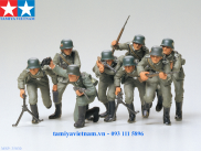 TAMIYA 35030 Mô hình lính Đức 1 35 SCALE GER. ASSAULT TROOPS