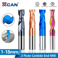 [HOT 2023] XCAN เครื่องตัดมิลลิ่ง2ขลุ่ย Router บิต1-1 12Mm คาร์ไบด์ทังสเตนคาร์ไบด์ HRC 45 CNC เครื่องอุปกรณ์เจาะ CNC มิลลิ่งบิต