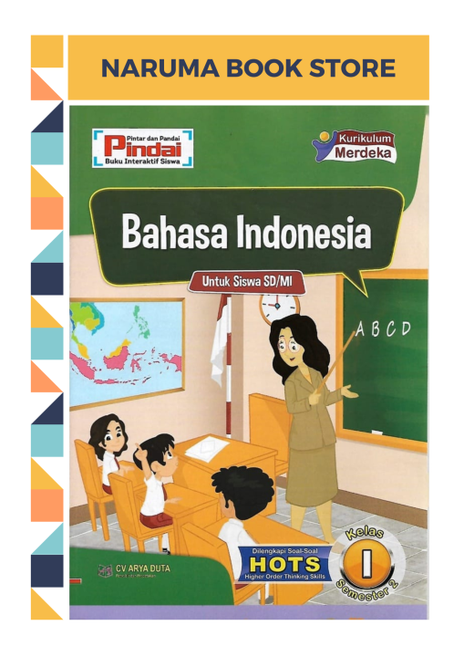 Buku LKS Bahasa Indonesia Kurikulum Merdeka Kelas 1 SD/MI Semester 2 ...