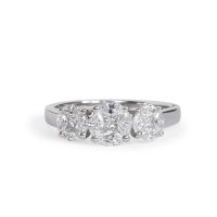 LAVERA Diamond - 18K White Gold Diamond Ring  แหวนประดับเพชร ทองขาว 18K