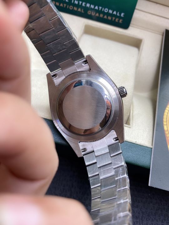 นาฬิกาข้อมือroคอลเลคชั่นใหม่ระบบออโตเมติก-auto-กระจกกันรอยเรือนเวลาสุดหรูตัวเรือนแสตนเลสแท้100-หน้าปัด40มิลพร้อมกล่องแบรนด์