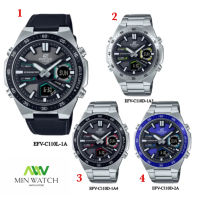 Casio Edifice นาฬิกาข้อมือผู้ชาย สายหนัง รุ่น EFV-C110,EFV-C110L,EFV-C110D (EFV-C110L-1A,EFV-C110D-1A3,EFV-C110D-1A4,EFV-C110D-2A) ของแท้ 100% ประกันศูนย์ casio 1 ปี